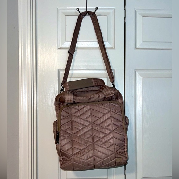 LUG RANGER XL TAUPE TOTE crossbody weekender - Picture 1 of 13